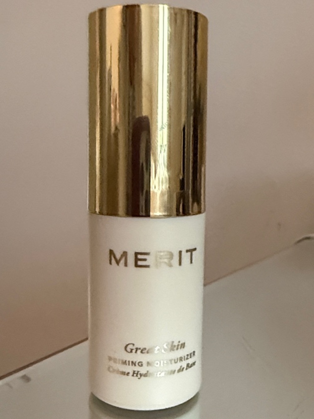 Merit Great Skin Firming Moisturizer — White & Gold